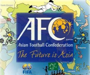 пазл Азиатская конфедерация футбола (AFC)